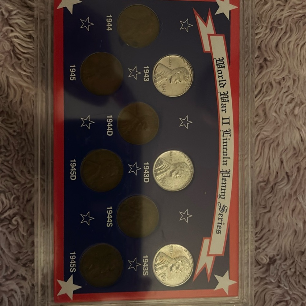 World War II Lincoln Penny Series 1943